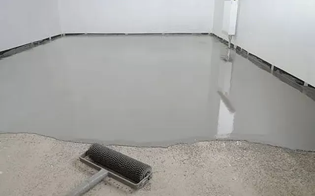 RDP is  applied in  self-leveling mortar